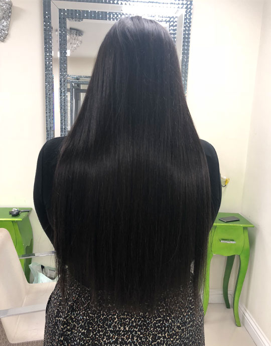 Hair InXs Human Hair Extension Transformation Gallery After